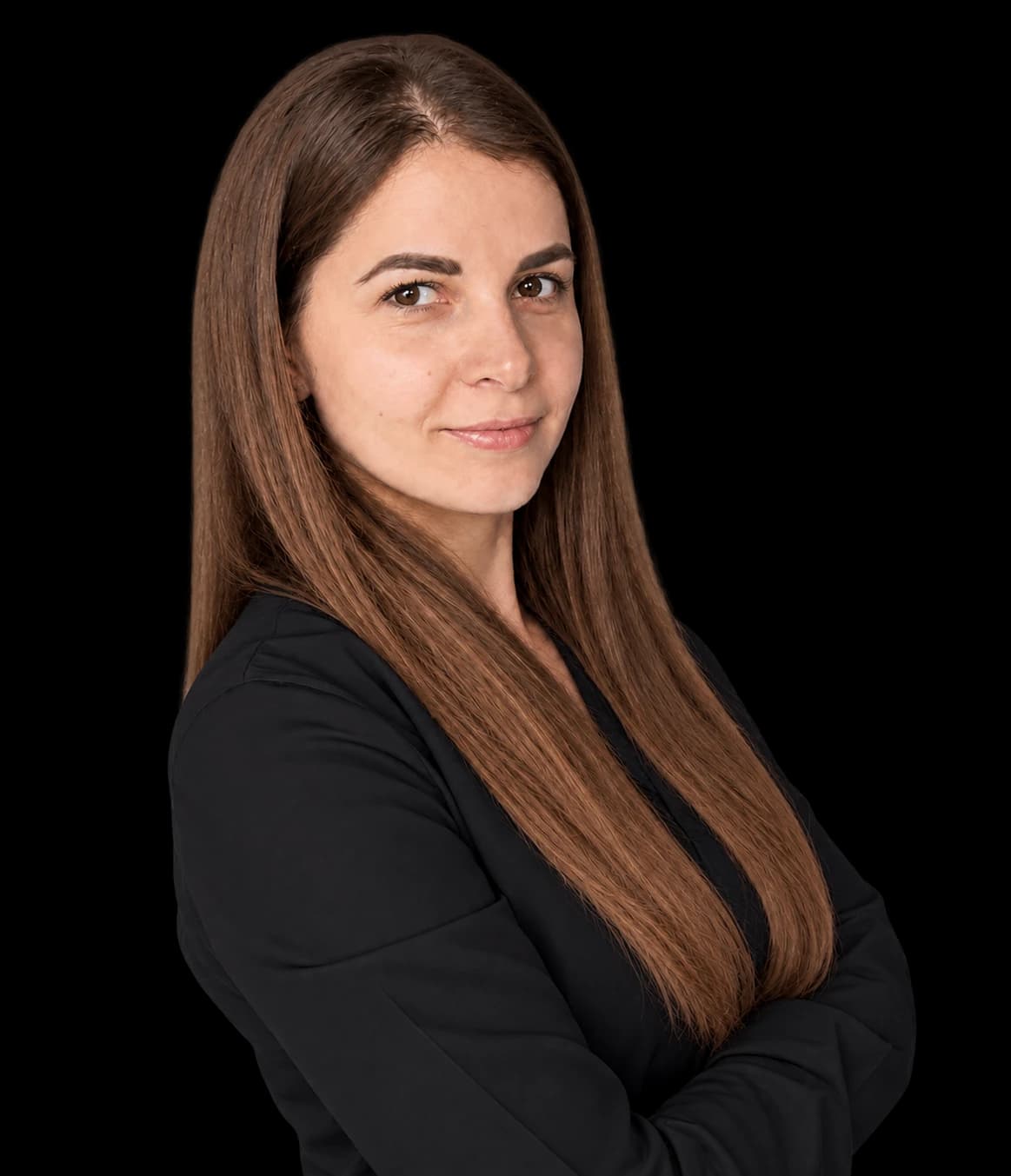 Portrait of Irina Gotca, UI/UX designer and Framer developer